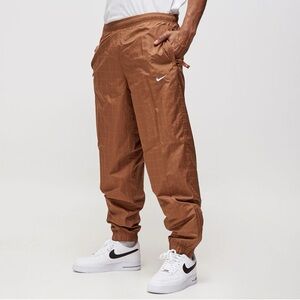Nike Brown Jogger Flash Track Sweatpants - Elastic Cuffs Relaxed - men’s large